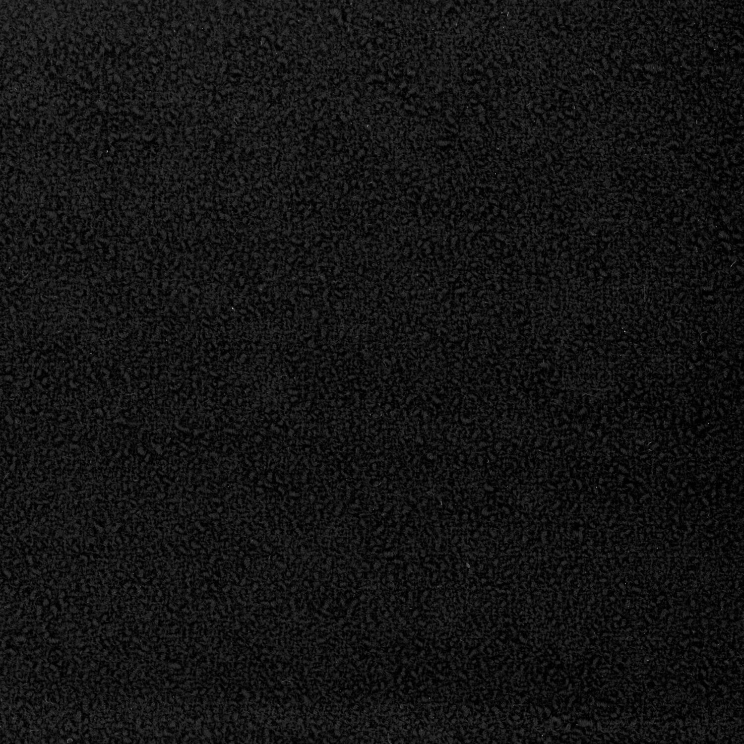 Black boucle 100% wool piece dyed tweed.