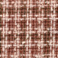 Bronze and baby pink boucle tweed.